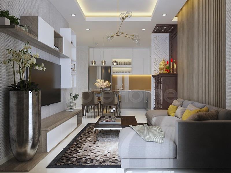  Thi công nội thất chung cư Garden Gate - Quận Phú Nhuận